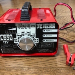 バッテリー充電器メルテックSC650中古の画像