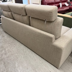 【愛品館 江戸川店 】NITORI ファブリック3Pカウチソファ A1N（ニトリ）の画像