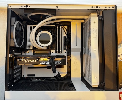 白NZXT構成 ゲーミングPC Ryzen 9 5900X / RTX3060Ti / 32GB / Windows11