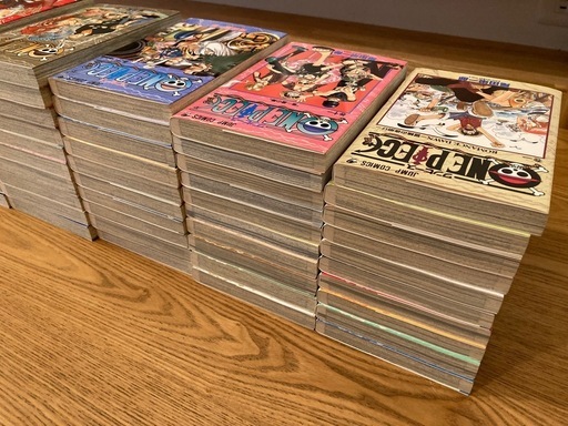取引中【美品・新品購入】ワンピース1〜90巻