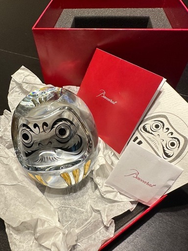 Baccarat バカラ　ダルマ　フランス製