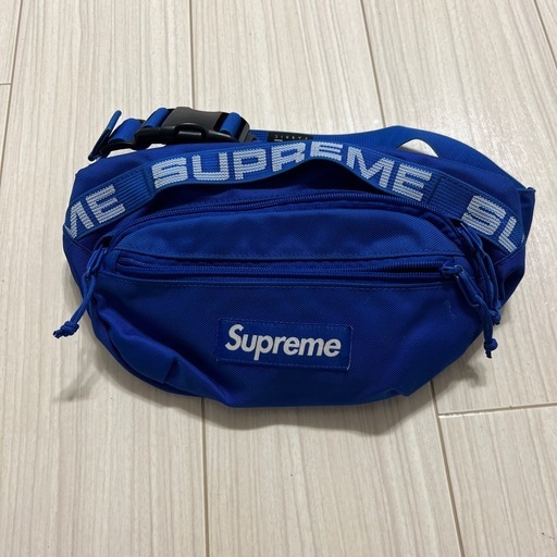正規品】Supreme ウエストバッグ ブルー ボディバッグ 人気カラー Supreme（シュプリーム） 国内正規品 ウエストバッグ ポーチ メンズ 