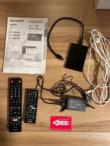 液晶テレビSHARP LC-40U40 TV 