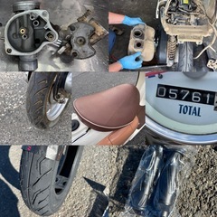 ⭐️ビーノ快速2ストモデル⭐️タイヤ・バッテリー・インシュレーター・プラグなど新品⭐️キャブレーターオーバーホール、リアブレーキオーバーホール⭐️の画像