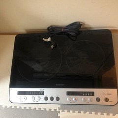 アイリスオーヤマ 2口IHコンロ の画像