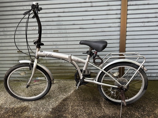 20インチ折りたたみ自転車 6段変速