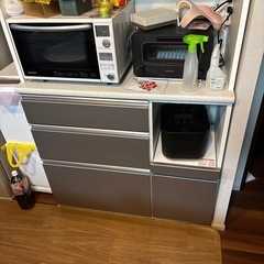 ニトリ　食器棚の画像