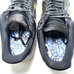 Nike AF1 人気 黒金 美品 定番 軽量の画像