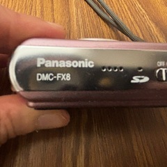 【中古】デジカメ　レトロ　Panasonic LUMIX DMC-Fの画像