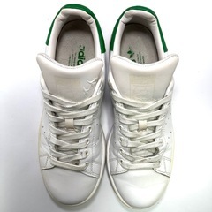 adidas Stan Smith 白緑 定番 人気 スニーカーの画像