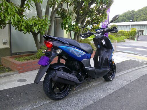SYM CROX(クロックス)50　実働中古車　バッテリーフル充電済み　ナンバー登録書類有り　ＢＷ’Ｓ５０ SYM クロックス50実働中古美車オイル交換済みバッテリーフル充電済み