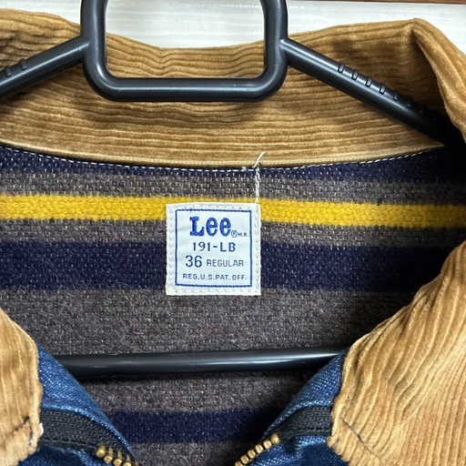 ！❗️値下げ❗️貴重な！❣️Lee 191-LB 60sSize36 REGULAR