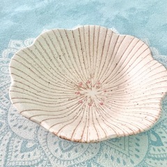 はなこまち　浅鉢　ボウル　花　皿　食器の画像