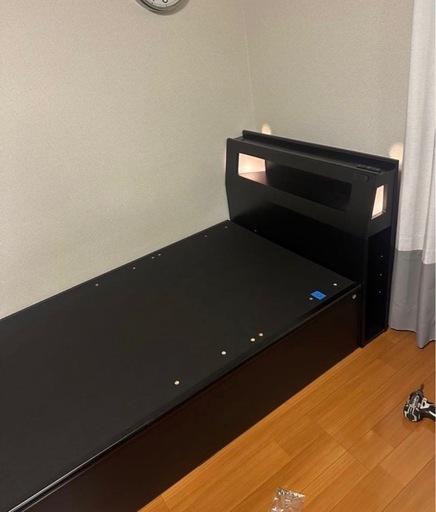 【配送・設置込み・都内限定】大容量！油圧式ベッド