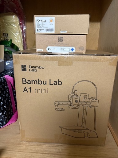 Bambi Lab A1 mini 3D プリンター　　未開封品　　フィラメント2個付き