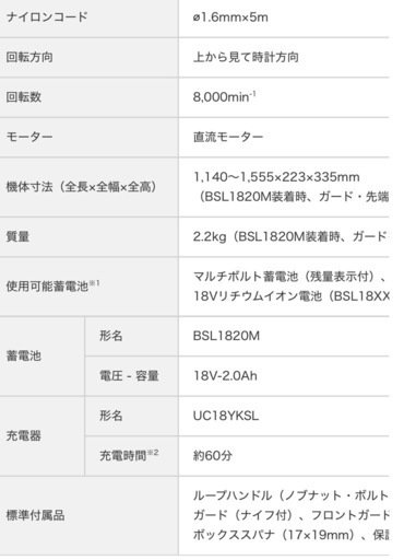 HiKOKI 18V コードレス草刈機 CG18DGA (BG)