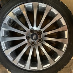 ブリザックVRX3 22年製 
225/45R18 レガシー純正ホイール4本セット  プリウス30の画像
