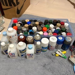 タミヤアクリル塗料とその他　ジャンク扱いの画像