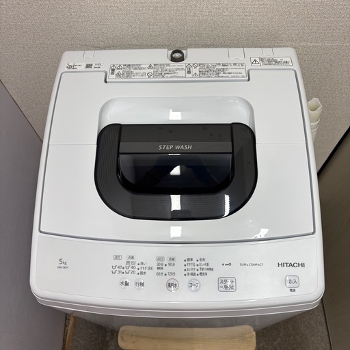 ⭐️HITACHI⭐️全自動洗濯機 2023年 5.0kg 大阪市近郊配送無料