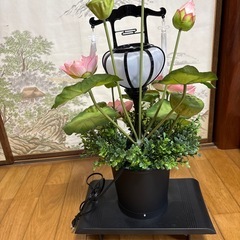 蓮の花　　仏壇飾り　　未使用品の画像