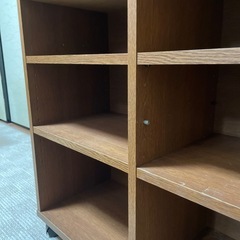 キャスター付き　収納棚　収納ラックの画像