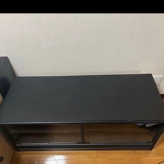 2026.8まで　テレビボード　黒の画像