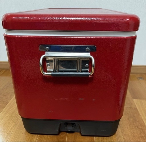 コールマン Coleman 54QT スチールベルトクーラー レッド/ブラック