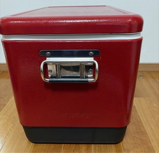 コールマン Coleman 54QT スチールベルトクーラー レッド/ブラック