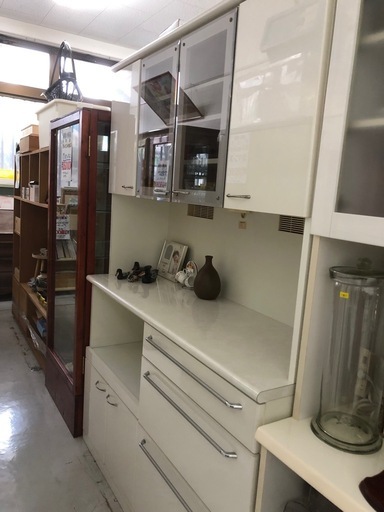 三角収納食器棚 コーナーキャビネット コーナー収納キャビネット 多 🌸食器棚🌸