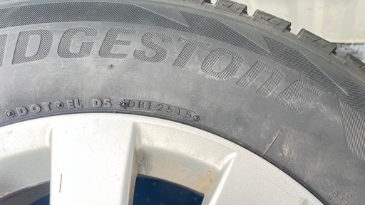 パジェロ 純正ホイール スタッドレス275/60R18 v98w 18インチ