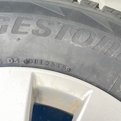 パジェロ 純正ホイール スタッドレス275/60R18 v98w 18インチの画像