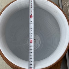 陶器プランターの画像