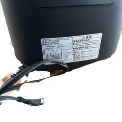早い者勝ち‼️激安大特価‼️美品‼️炊飯器　ニトリ　5.5合炊き　箱有り　EP2S02 BKの画像