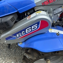 掘取機 イセキ　KLC65 管理機 芋 掘り取り機 中古 ガソリン リコイル イモ いも けん引 牽引 長野の画像