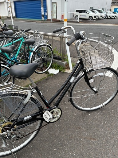 丸石3速 27インチ自転車