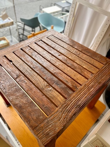 《売約済》　古材 アンティーク センターテーブル 木製 テーブル ローテーブル 