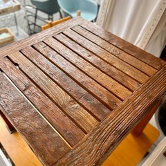 古材 アンティーク センターテーブル 木製 テーブル ローテーブル の画像