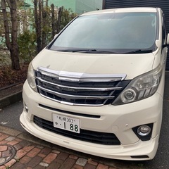 アルファードハイブリッド車検付きの画像