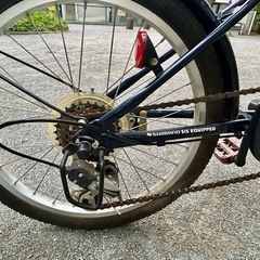 【折りたたみ自転車】SHIMANO SIS EQUIPPED 6段変速 20インチの画像