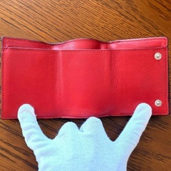 【美品】LOEWE ロエベ アナグラム トライフォールドウォレット 三つ折り財布の画像