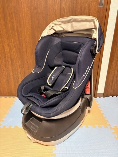 コンビ クルムーヴ チャイルドシート Simplight シンプライト 新生児～  COMBI ダイヤモンドネイビー 360°ターン