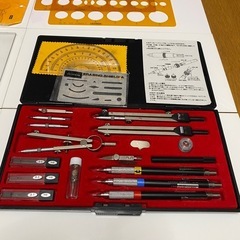 UCHIDA 製図道具セット　の画像