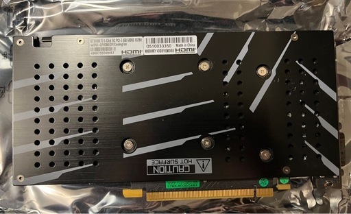 【GALAKURO GAMING/GEFORCE GTX】グラフィックボード