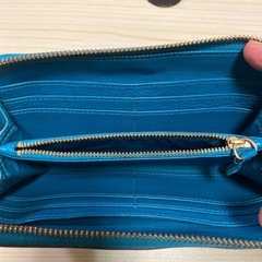 Tory Burch ターコイズ 長財布の画像