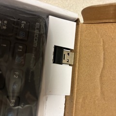 ELECOM　キーボード超薄型の画像