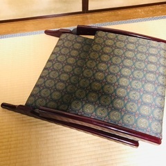 座椅子3台　お座敷　旅館　料亭　来客　民泊の画像