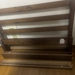 シングルすのこベッドフレームの画像