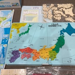 くもんの日本地図パズル　　知育　玩具　の画像