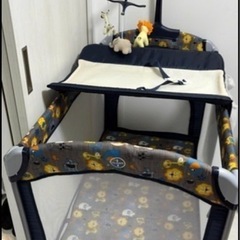 ベビーサークル折り畳みの画像