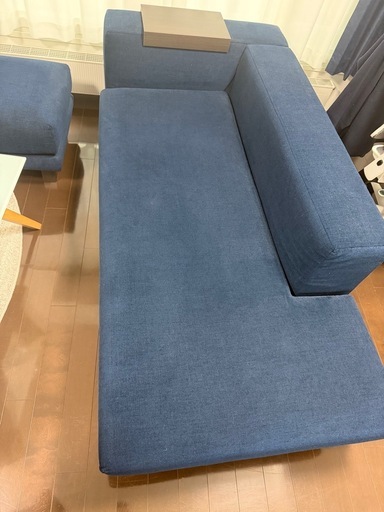 【美品】【高級ソファ】noyes 3人掛けソファ+ロングオットマン